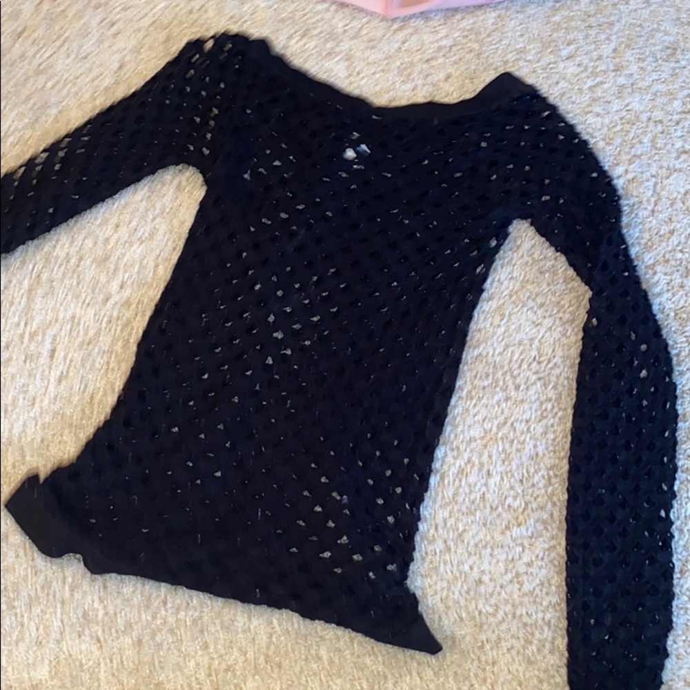 Black top with holes
